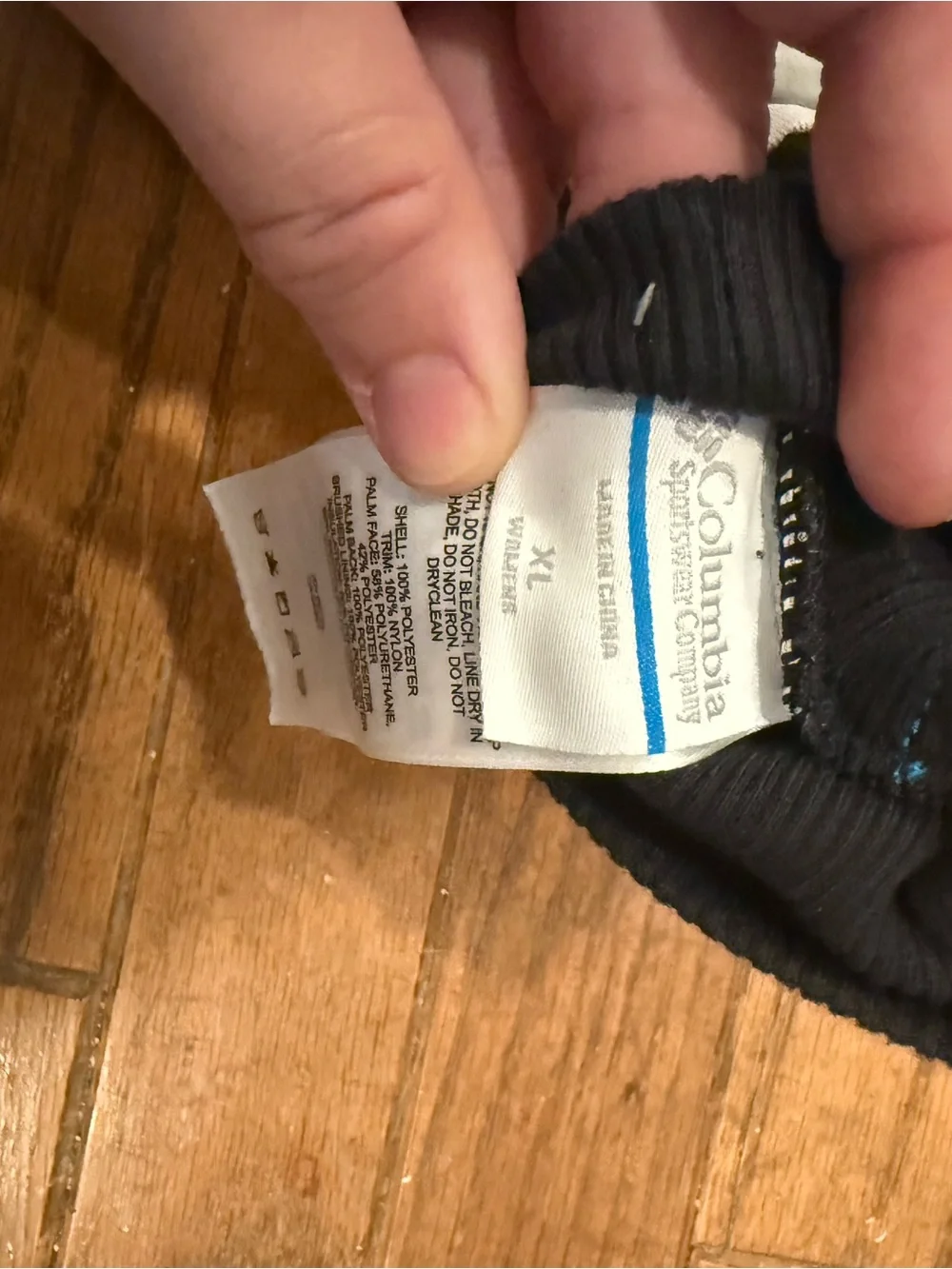 Columbia Women’s Blue & White Waterproof Skiing Mittens